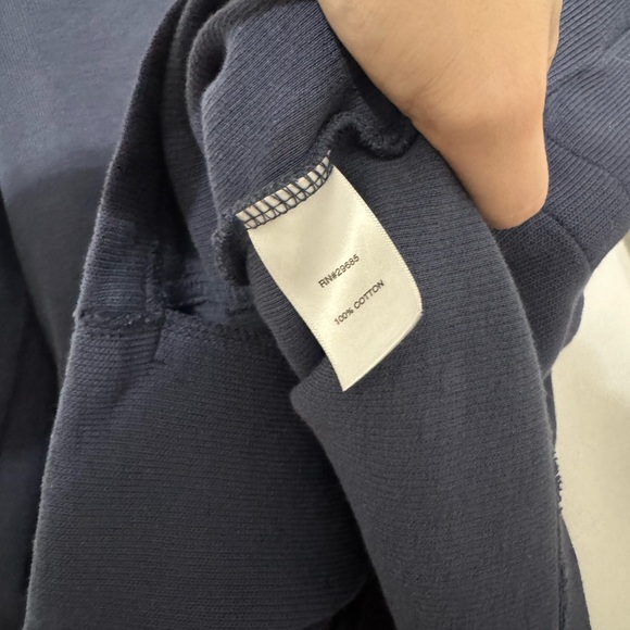 Pendleton Women's Large Navy Blue Zip-Up Hoodie 100% Cotton - Picture 5 of 7